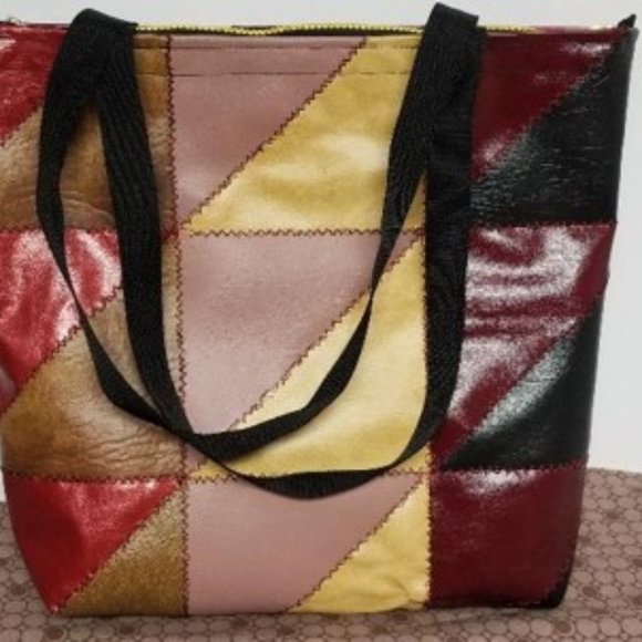 Handmade Colorful Quilted Bag - Picture 2 of 4